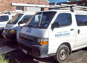 Hyspec Fluid Power hydraulic service and repair vans for our Melbourne customers.